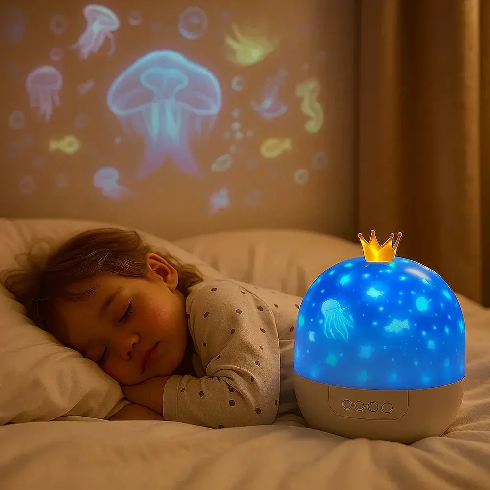 2-in-1 Star Projector Night-Light